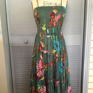 Cute floral summer dress